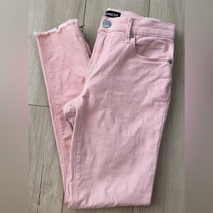 Express Mid-Rise Skinny Jeans